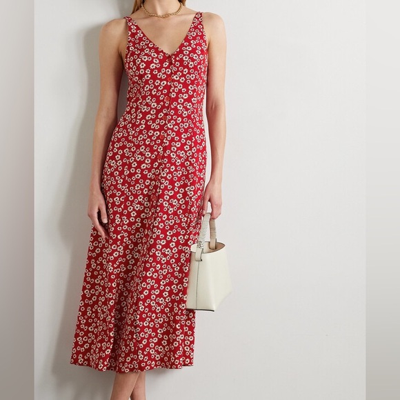 Reformation Juke Floral Midi Dress - Jenna - Picture 2 of 4